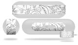 Decal Style Wrap Skin fits Beats Pill Plus Fall Black On White (BEATS PILL NOT INCLUDED)