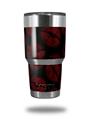 Skin Decal Wrap for Yeti Tumbler Rambler 30 oz Red And Black Lips (TUMBLER NOT INCLUDED)