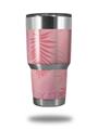 Skin Decal Wrap for Yeti Tumbler Rambler 30 oz Palms 01 Pink On Pink (TUMBLER NOT INCLUDED)