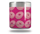 Skin Decal Wrap for Yeti Rambler Lowball - Donuts Hot Pink Fuchsia