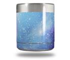 Skin Decal Wrap compatible with Yeti Rambler Lowball - Dynamic Blue Galaxy (YETI NOT INCLUDED)