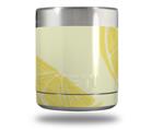 Skin Decal Wrap compatible with Yeti Rambler Lowball - Lemons Yellow (YETI NOT INCLUDED)