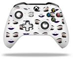 WraptorSkinz Decal Skin Wrap Set works with 2016 and newer XBOX One S / X Controller Face Dark Purple (CONTROLLER NOT INCLUDED)