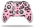 WraptorSkinz Decal Skin Wrap Set works with 2016 and newer XBOX One S / X Controller Pink Cheetah (CONTROLLER NOT INCLUDED)