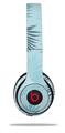 WraptorSkinz Skin Decal Wrap compatible with Beats Solo 2 and Solo 3 Wireless Headphones Palms 01 Blue On Blue (HEADPHONES NOT INCLUDED)