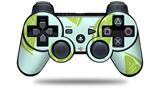 Decal Skin compatible with Sony PS3 Controller Limes Blue (CONTROLLER NOT INCLUDED)
