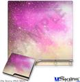 Decal Skin compatible with Sony PS3 Slim Dynamic Cotton Candy Galaxy