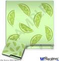 Decal Skin compatible with Sony PS3 Slim Limes Green