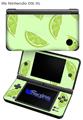 Limes Green - Decal Style Skin compatible with Nintendo DSi XL (DSi SOLD SEPARATELY)