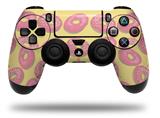 WraptorSkinz Skin compatible with Sony PS4 Dualshock Controller PlayStation 4 Original Slim and Pro Donuts Yellow (CONTROLLER NOT INCLUDED)