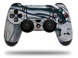 WraptorSkinz Skin compatible with Sony PS4 Dualshock Controller PlayStation 4 Original Slim and ProBlue Black Marble (CONTROLLER NOT INCLUDED)