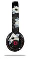 Skin Decal Wrap compatible with Beats Solo 2 WIRED Headphones Poppy Dark (HEADPHONES NOT INCLUDED)