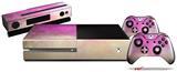 Dynamic Cotton Candy Galaxy - Holiday Bundle Decal Style Skin compatible with XBOX One Console Original, Kinect and 2 Controllers (XBOX SYSTEM NOT INCLUDED)