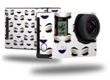 Face Dark Purple - Decal Style Skin fits GoPro Hero 4 Black Camera (GOPRO SOLD SEPARATELY)