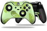 Decal Skin compatible with Microsoft XBOX One ELITE Wireless ControllerLimes Green