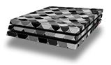 Vinyl Decal Skin Wrap compatible with Sony PlayStation 4 Pro Console Scales Black (PS4 NOT INCLUDED)