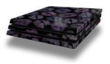 Vinyl Decal Skin Wrap compatible with Sony PlayStation 4 Pro Console Purple And Black Lips (PS4 NOT INCLUDED)