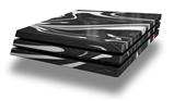 Vinyl Decal Skin Wrap compatible with Sony PlayStation 4 Pro Console Black Marble (PS4 NOT INCLUDED)