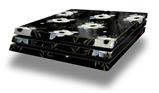 Vinyl Decal Skin Wrap compatible with Sony PlayStation 4 Pro Console Poppy Dark (PS4 NOT INCLUDED)
