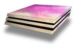 Vinyl Decal Skin Wrap compatible with Sony PlayStation 4 Pro Console Dynamic Cotton Candy Galaxy (PS4 NOT INCLUDED)