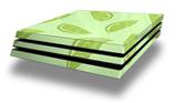 Vinyl Decal Skin Wrap compatible with Sony PlayStation 4 Pro Console Limes Green (PS4 NOT INCLUDED)