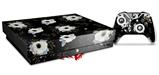 Skin Wrap for XBOX One X Console and Controller Poppy Dark