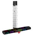 Skin Decal Wrap 2 Pack for Juul Vapes Hearts Gray JUUL NOT INCLUDED