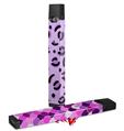 Skin Decal Wrap 2 Pack compatible with Juul Vapes Purple Cheetah JUUL NOT INCLUDED