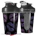 Decal Style Skin Wrap works with Blender Bottle 20oz Purple And Black Lips (BOTTLE NOT INCLUDED)