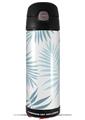 Skin Decal Wrap for Thermos Funtainer 16oz Bottle Palms 02 Blue (BOTTLE NOT INCLUDED) by WraptorSkinz