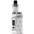 Skin Decal Wrap for Smok AL85 Alien Baby Hearts Gray VAPE NOT INCLUDED