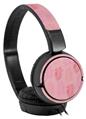 Decal style Skin Wrap for Sony MDR ZX110 Headphones Palms 01 Pink On Pink (HEADPHONES NOT INCLUDED)