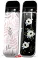 Skin Decal Wrap 2 Pack for Smok Novo v1 Watercolor Leaves VAPE NOT INCLUDED