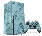 WraptorSkinz Skin Wrap compatible with the 2020 XBOX Series X Console and Controller Sea Blue (XBOX NOT INCLUDED)