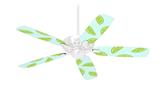 Limes Blue - Ceiling Fan Skin Kit fits most 42 inch fans (FAN and BLADES SOLD SEPARATELY)