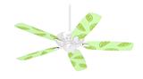 Limes Green - Ceiling Fan Skin Kit fits most 42 inch fans (FAN and BLADES SOLD SEPARATELY)