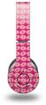 WraptorSkinz Skin Decal Wrap compatible with Beats Wireless (Original) Headphones Donuts Hot Pink Fuchsia Skin Only (HEADPHONES NOT INCLUDED)