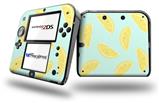 Lemons Blue - Decal Style Vinyl Skin compatible with Nintendo 2DS - 2DS NOT INCLUDED