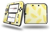 Lemons Yellow - Decal Style Vinyl Skin compatible with Nintendo 2DS - 2DS NOT INCLUDED
