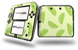 Limes Yellow - Decal Style Vinyl Skin compatible with Nintendo 2DS - 2DS NOT INCLUDED