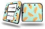 Oranges Blue - Decal Style Vinyl Skin compatible with Nintendo 2DS - 2DS NOT INCLUDED