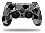 WraptorSkinz Skin compatible with Sony PS4 Dualshock Controller PlayStation 4 Original Slim and Pro Scales Black (CONTROLLER NOT INCLUDED)