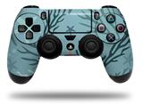 WraptorSkinz Skin compatible with Sony PS4 Dualshock Controller PlayStation 4 Original Slim and Pro Sea Blue (CONTROLLER NOT INCLUDED)