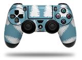 WraptorSkinz Skin compatible with Sony PS4 Dualshock Controller PlayStation 4 Original Slim and Pro Winter Trees Blue (CONTROLLER NOT INCLUDED)