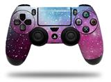 WraptorSkinz Skin compatible with Sony PS4 Dualshock Controller PlayStation 4 Original Slim and Pro Dynamic Pink Galaxy (CONTROLLER NOT INCLUDED)