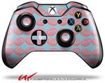 Decal Skin Wrap fits Microsoft XBOX One Wireless Controller Donuts Blue