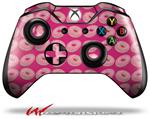 Decal Skin Wrap fits Microsoft XBOX One Wireless Controller Donuts Hot Pink Fuchsia