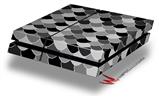Vinyl Decal Skin Wrap compatible with Sony PlayStation 4 Original Console Scales Black (PS4 NOT INCLUDED)