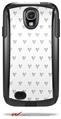 Hearts Gray - Decal Style Vinyl Skin fits Otterbox Commuter Case for Samsung Galaxy S4 (CASE SOLD SEPARATELY)