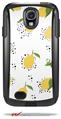 Lemon Black and White - Decal Style Vinyl Skin fits Otterbox Commuter Case for Samsung Galaxy S4 (CASE SOLD SEPARATELY)
